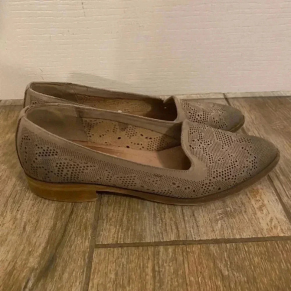 Donna Piu Women’s Leather Tan Slip On Loafers Flats - Picture 4 of 9